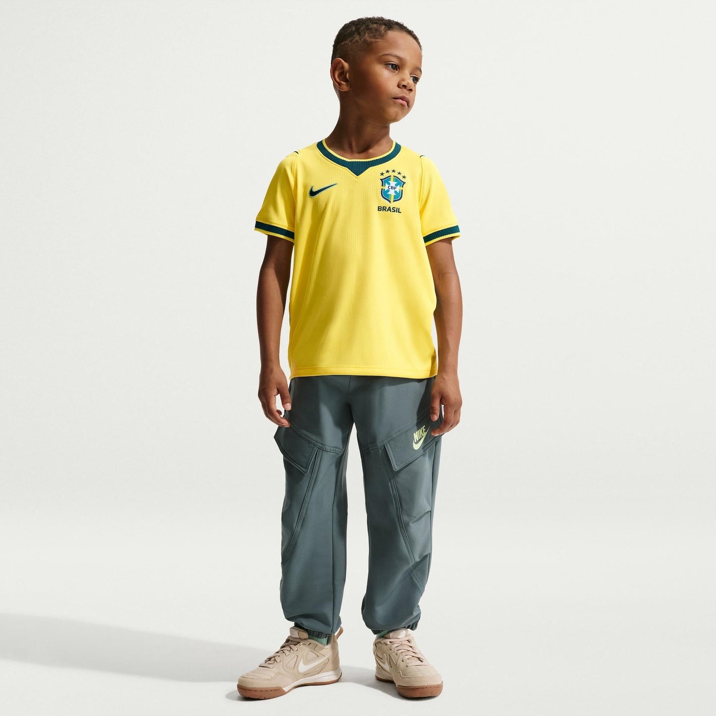 Camisa Seleção Brasileira Infantil I 2026/27 Torcedor