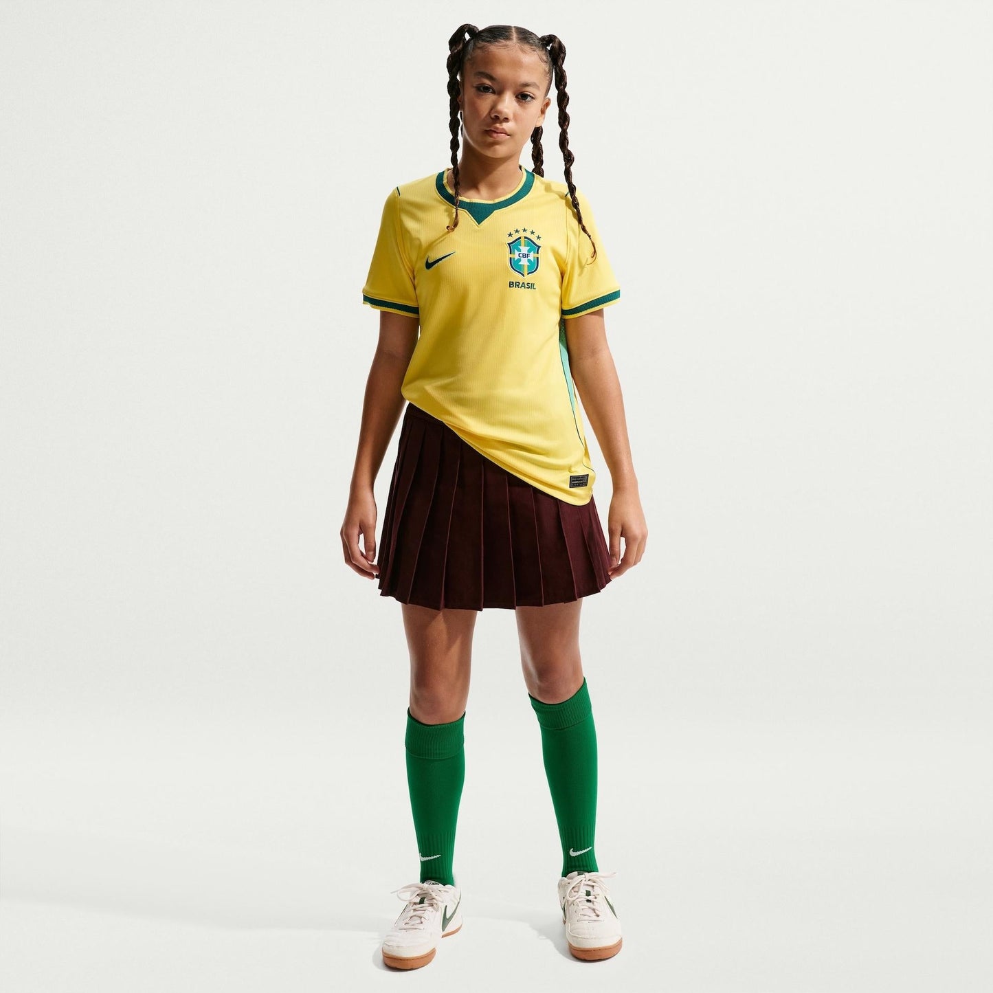 Camisa Seleção Brasileira I 2026/27 Torcedor Infantil