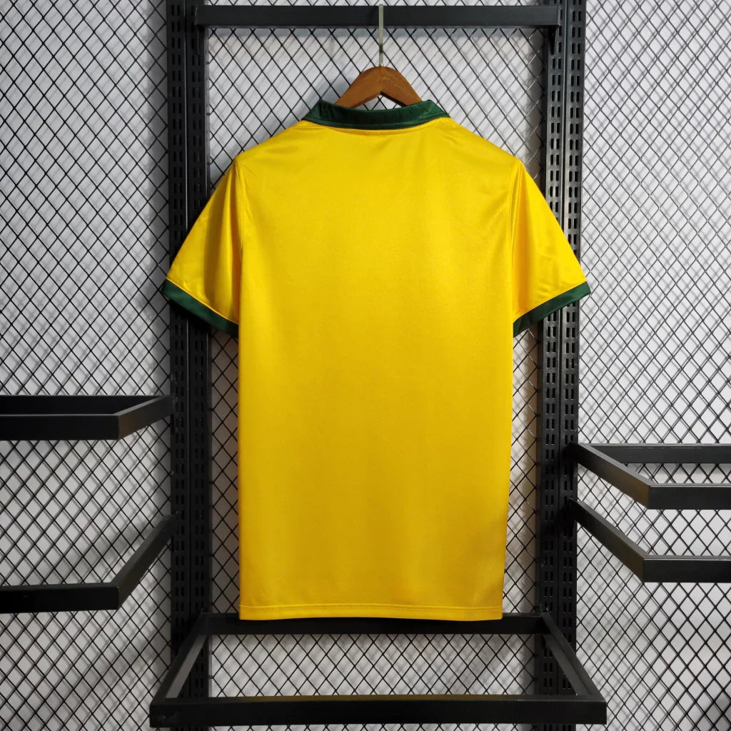 Camisa Brasil Retrô 1990 Amarela Copa do Mundo Masculina