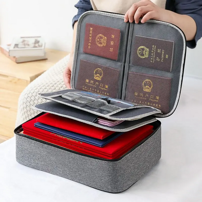 Bolsa Organizadora de Documentos - Sistema de Proteção por Senha