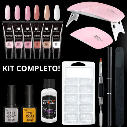 Alongamento Fácil de Unhas LuxGel Née Jolie