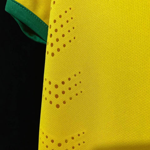 Camisa Brasil Retrô 2014 Amarela Copa do Mundo Masculina