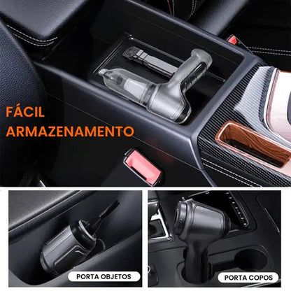 Aspirador de Pó Portátil 4 em 1 LimpaMax - Unidades Com Kit de Bicos Inclusos