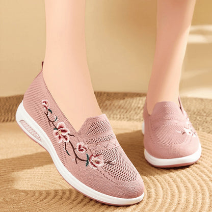 Tênis Anatômico Feminino Com Amortecimento Sport Flowers - Lançamento