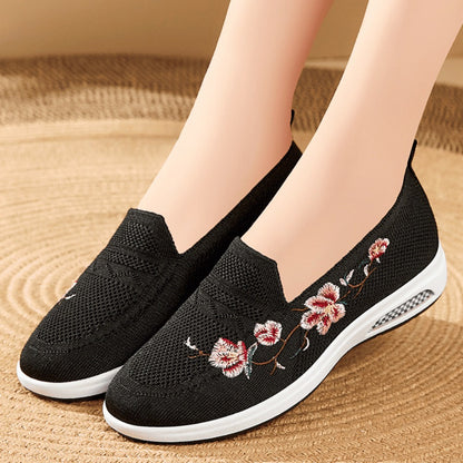 Tênis Anatômico Feminino Com Amortecimento Sport Flowers - Lançamento