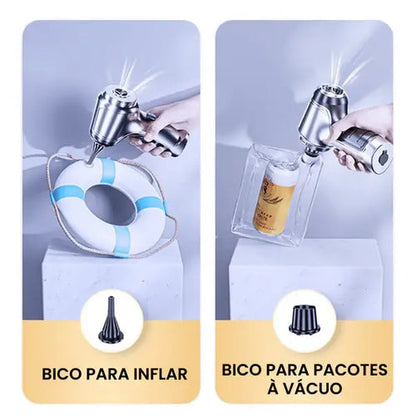 Aspirador de Pó Portátil 4 em 1 LimpaMax - Unidades Com Kit de Bicos Inclusos