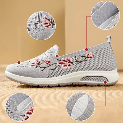 Tênis Anatômico Feminino Com Amortecimento Sport Flowers - Lançamento