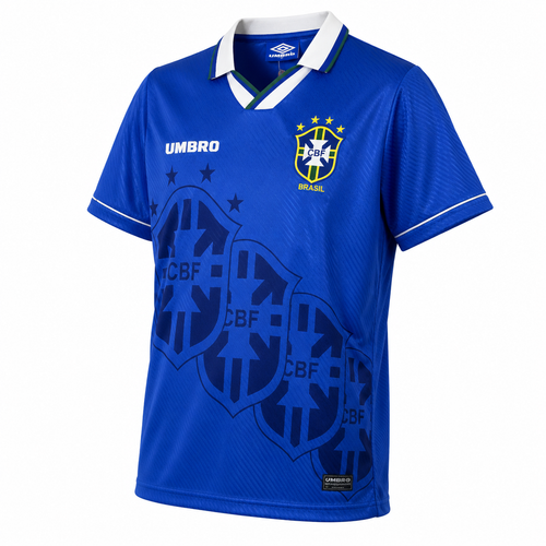 Camisa Brasil Retrô 1994 Branca Away Copa dos EUA Masculina