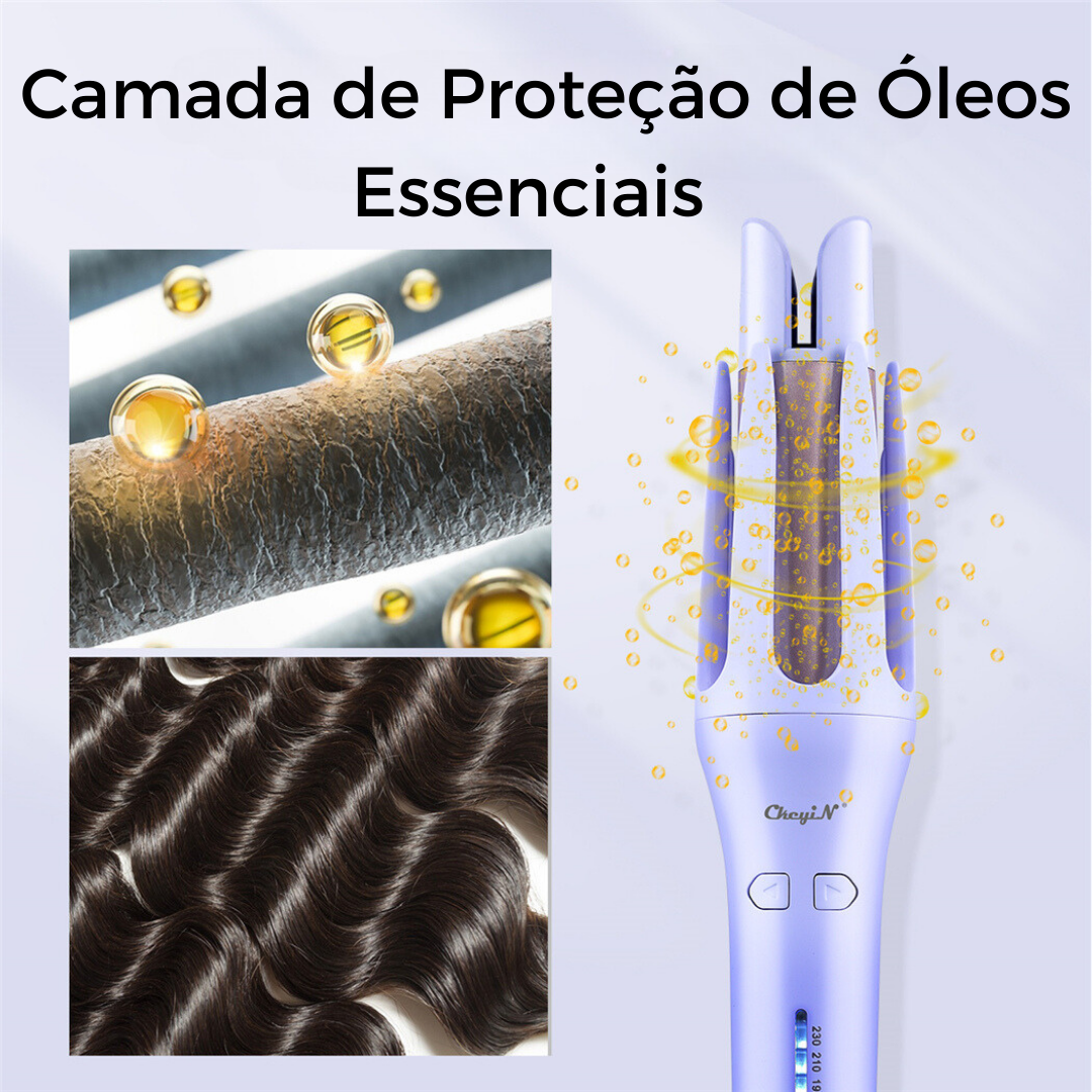 Modelador de cachos cerâmica automático - Original CachosPro