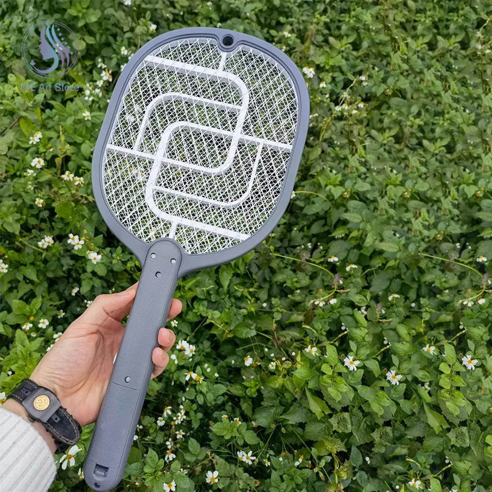 Raquete Mata Mosquito com Ions de Atração [OFERTA RELÂMPAGO]