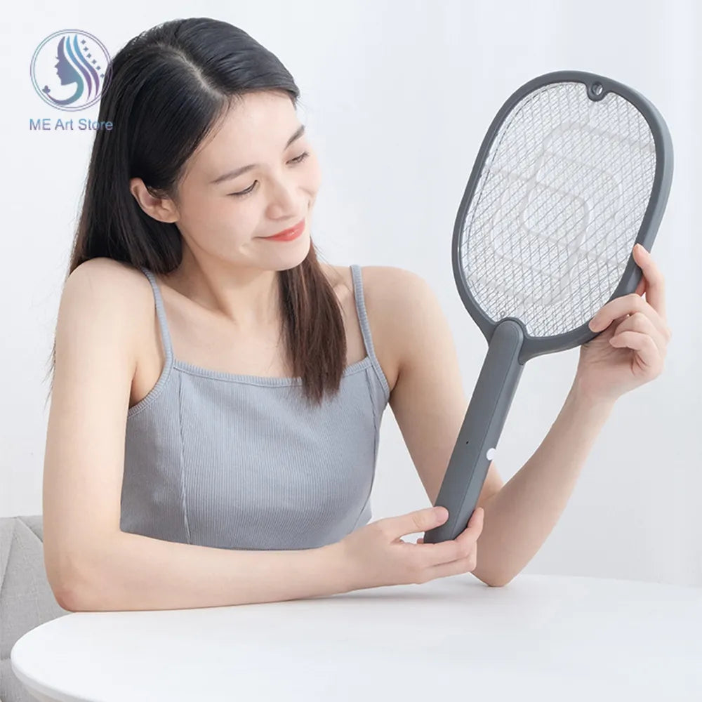 Raquete Mata Mosquito com Ions de Atração [OFERTA RELÂMPAGO]