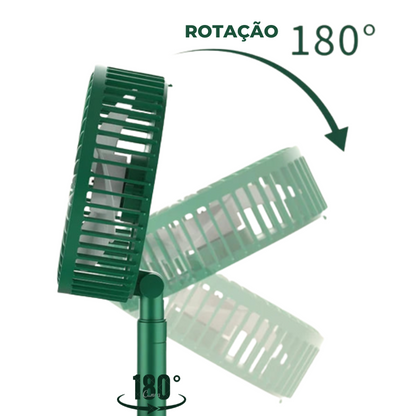 Ventilador Portátil Inteligente Silencioso - Power Fresh