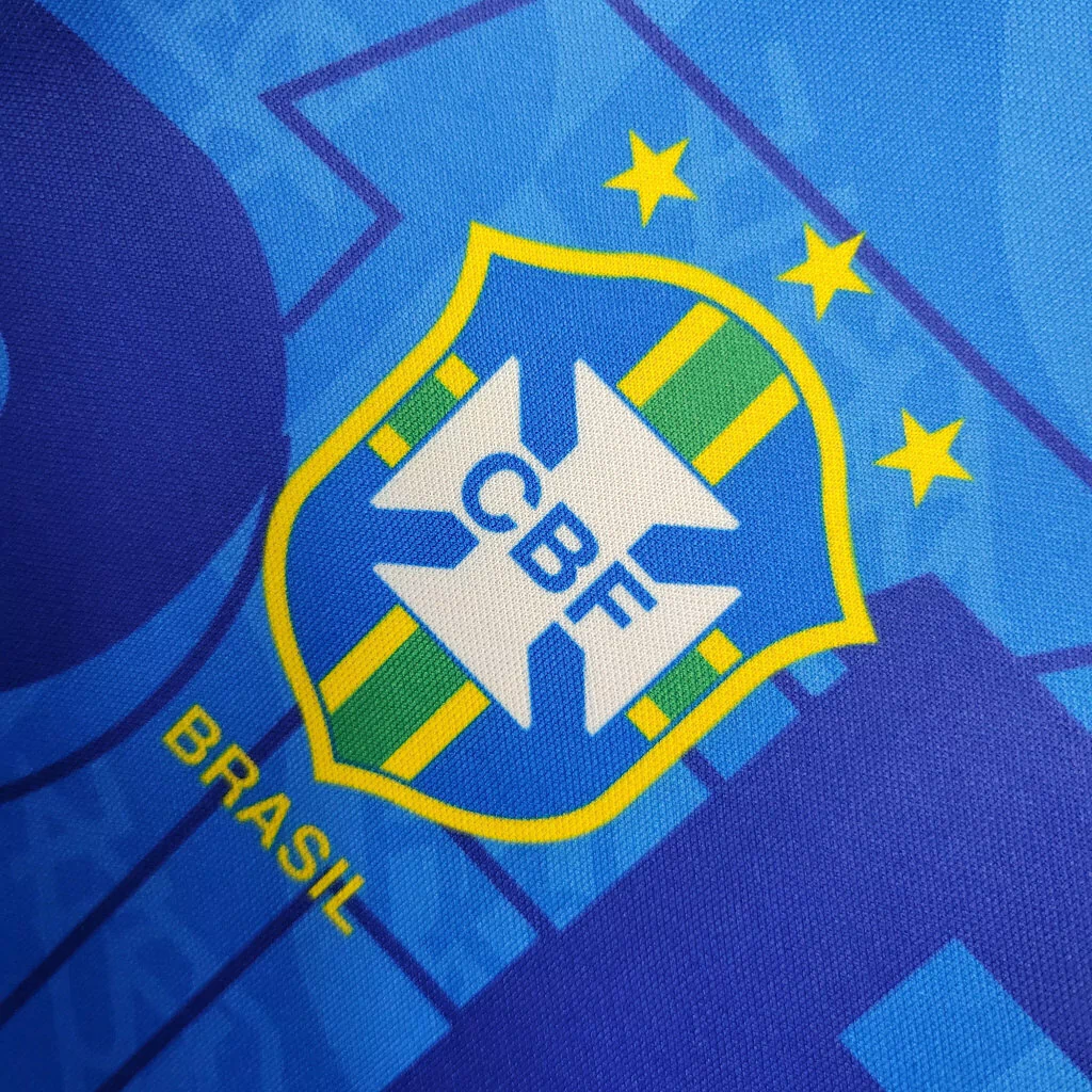 Camisa Brasil Retrô 1991 Azul Away Copa América