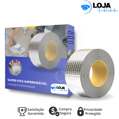 Fita Impermeável SuperColante - Último Dia com 50% de Desconto + Brinde Exclusivo