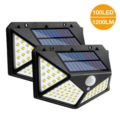 Luminária Solar LED com Sensor | 2 Unidades