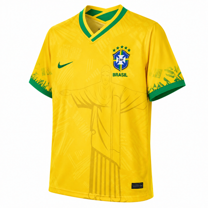 Camisa Seleção Brasileira Concept Edição Especial Rio 2022 Amarela Masculina