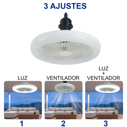 Luminária LED com Ventilador - LedMax Últimas unidades com a promoção