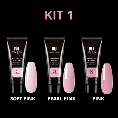 Alongamento Fácil de Unhas LuxGel Née Jolie