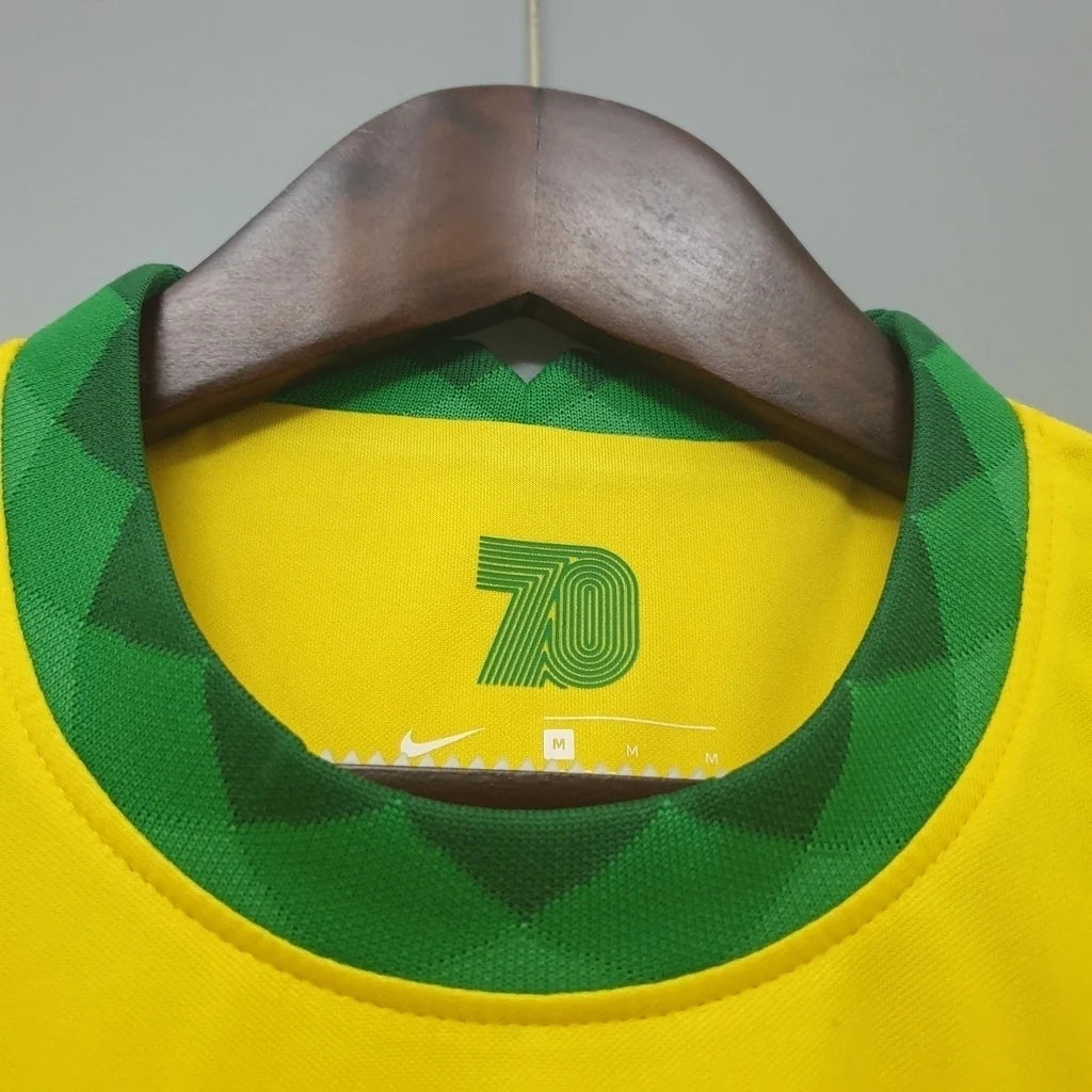 Camisa Seleção Brasileira 2020/2021 Amarela Torcedor Masculina