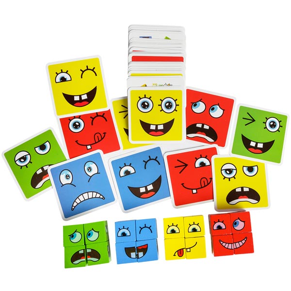 Jogo de Cubos Mágicos Multi-Caretas (Promoção Dia das Crianças)