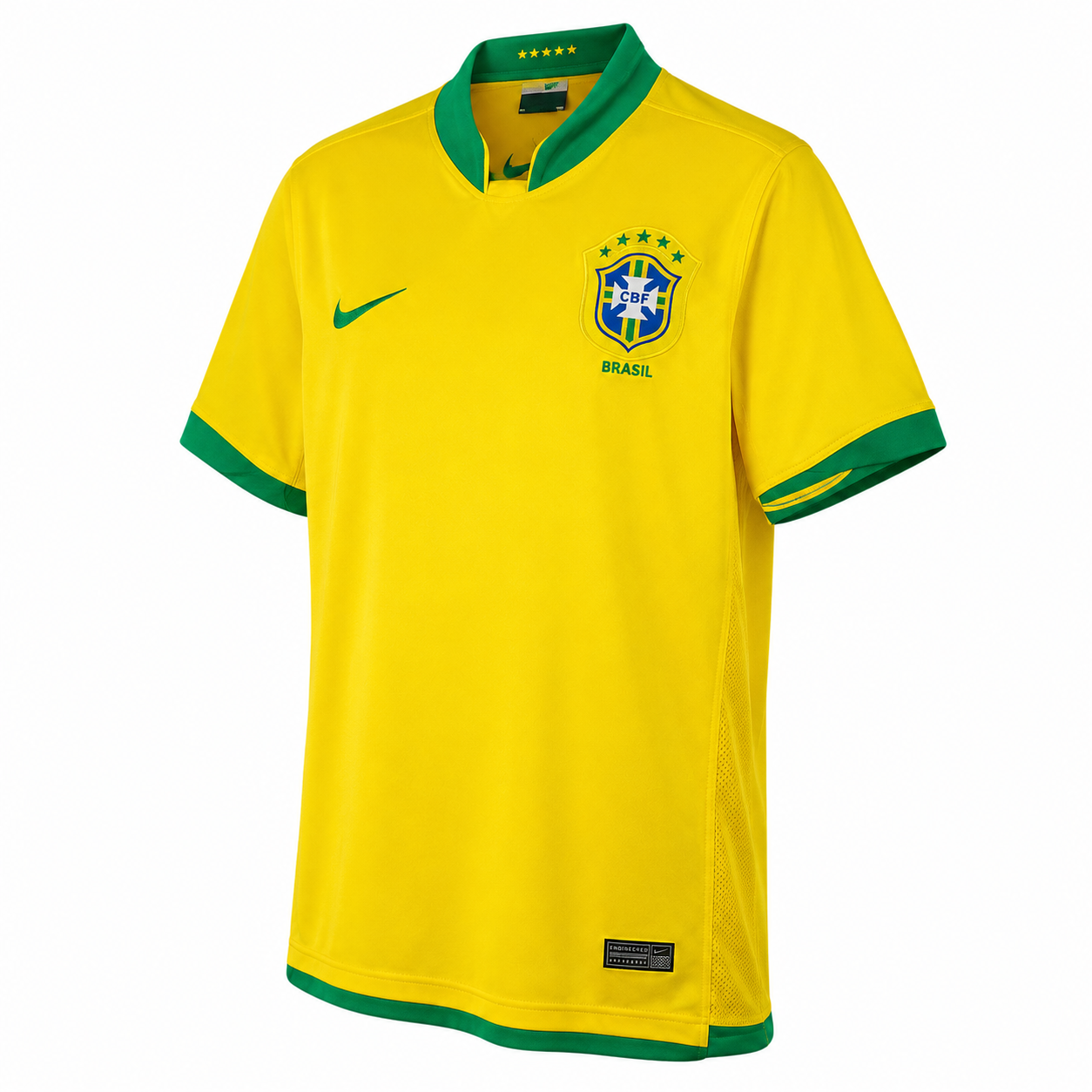 Camisa Brasil Retrô 2006 Amarela Home Copa da Alemanha Masculina