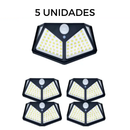 Luminária Solar LED com Sensor | 2 Unidades