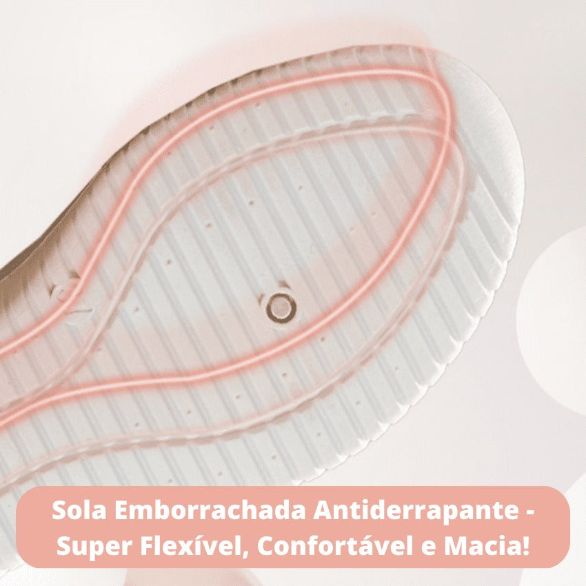 Tênis Anatômico Feminino Florença - Confortável, Respirável, Seguro e Estiloso
