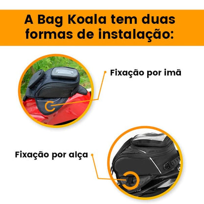 Bolsa de Tanque com Fixação Por Imãs + Meia de Silicone Impermeável de Brinde! (SOMENTE HOJE)