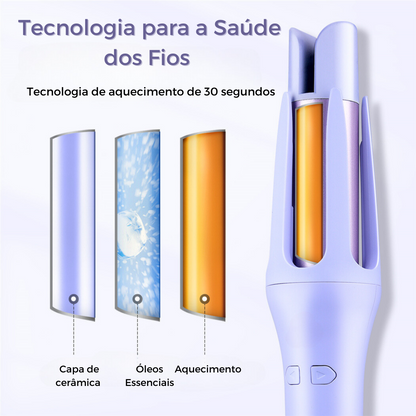 Modelador de cachos cerâmica automático - Original CachosPro