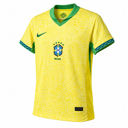 Camisa Seleção Brasileira 2024/2025 Amarela Feminina