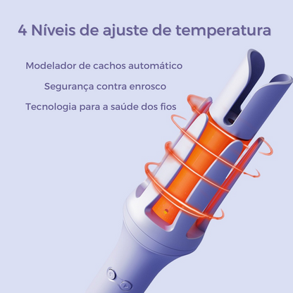 Modelador de cachos cerâmica automático - Original CachosPro