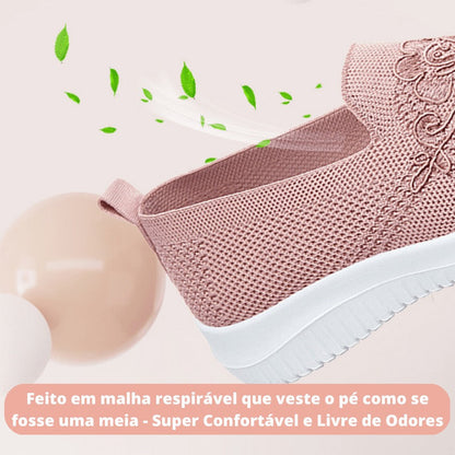 Tênis Anatômico Feminino Florença - Confortável, Respirável, Seguro e Estiloso