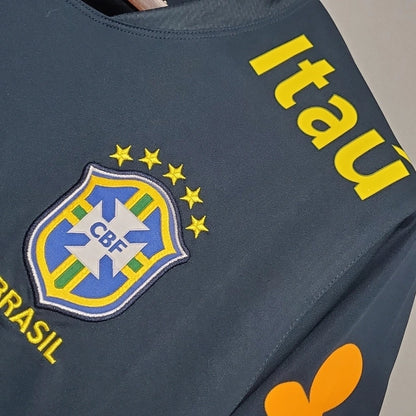 Camisa Seleção Brasileira Treino 2020/21 Cinza Torcedor Masculina