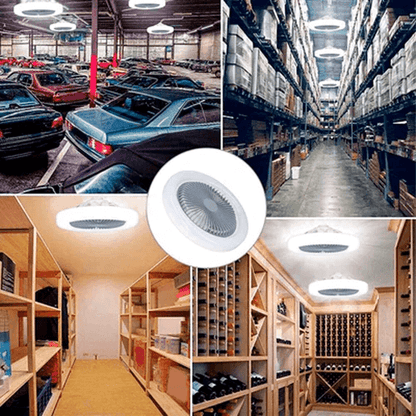 Luminária LED com Ventilador - LedMax Últimas unidades com a promoção