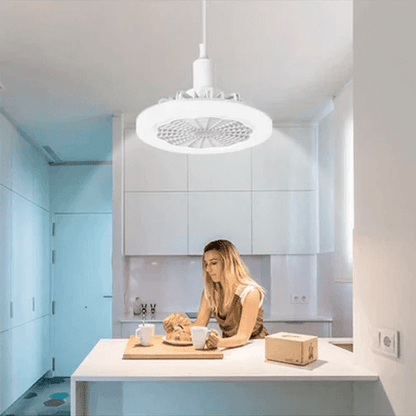 Luminária LED com Ventilador - LedMax Últimas unidades com a promoção
