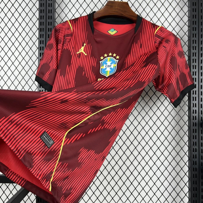 Camisa Brasil Goleiro 2026 Vermelha