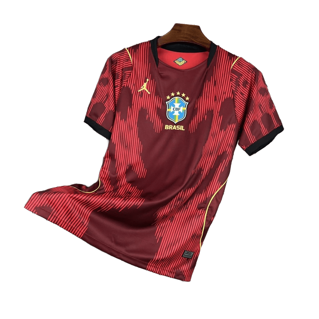 Camisa Brasil Goleiro 2026 Vermelha