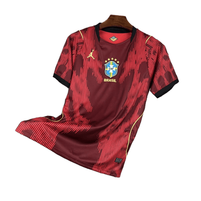Camisa Brasil Goleiro 2026 Vermelha