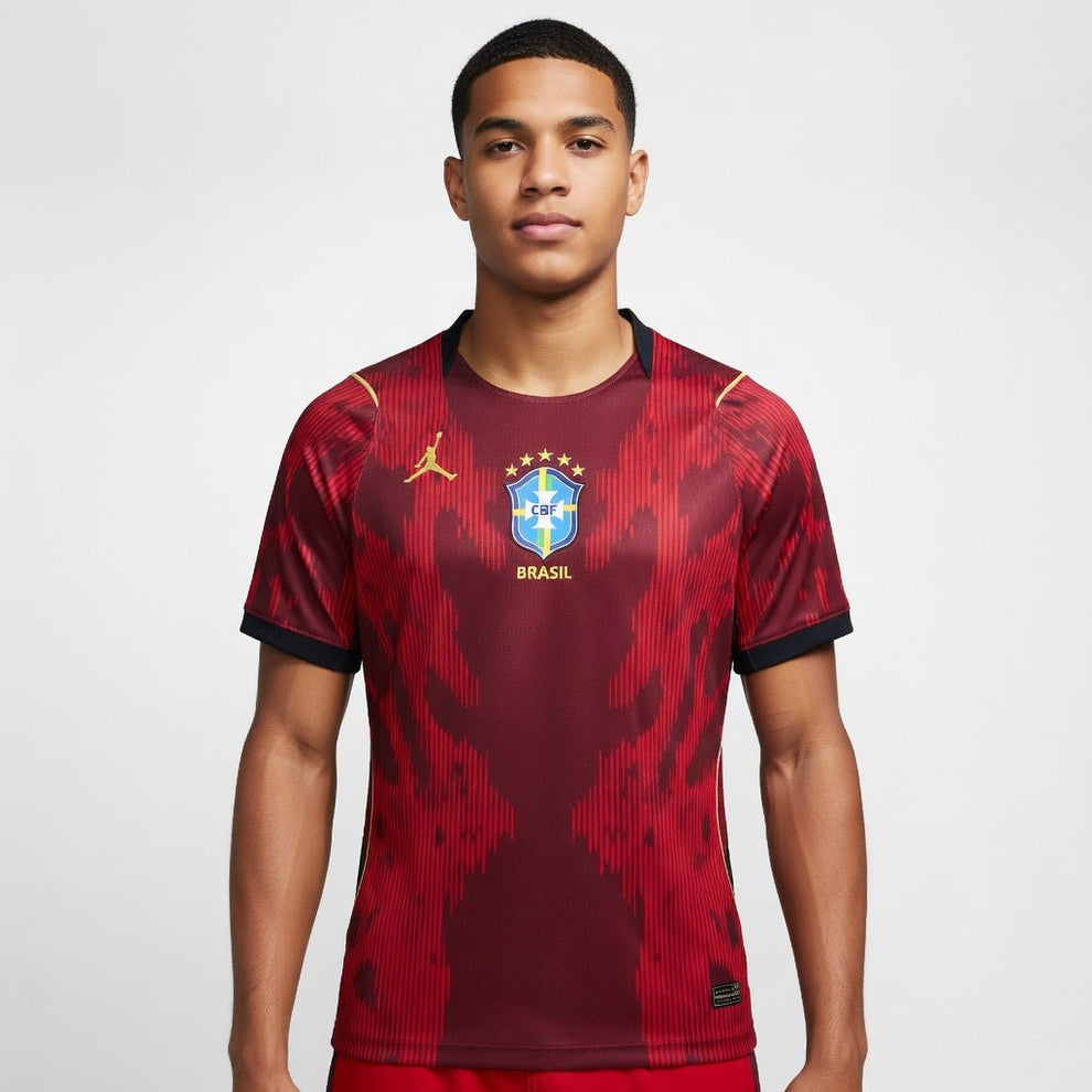 Camisa Brasil Goleiro 2026 Vermelha