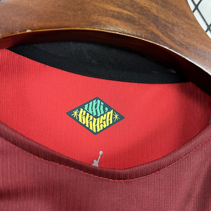Camisa Brasil Goleiro 2026 Vermelha