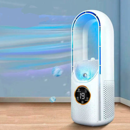 Ventilador e Umidificador - Torre Portátil sem Hélices