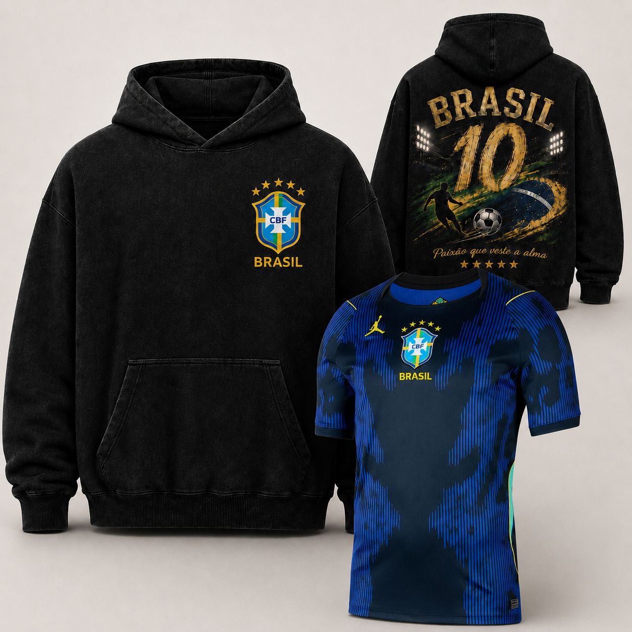 Combo Moletom + Camiseta Copa 2026