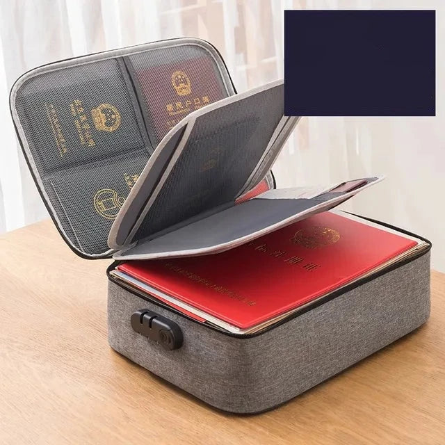 Bolsa Organizadora de Documentos - Sistema de Proteção por Senha