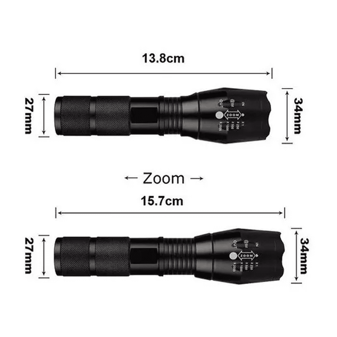 Lanterna Tática Militar X900 - [ÚLTIMO DIA COM FRETE GRÁTIS]