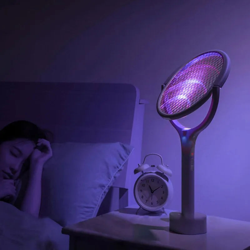 Raquete Mata Mosquito com Ions de Atração [OFERTA RELÂMPAGO]