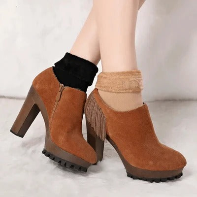 Meia Térmica Fluffy | 10 Pares de Meias