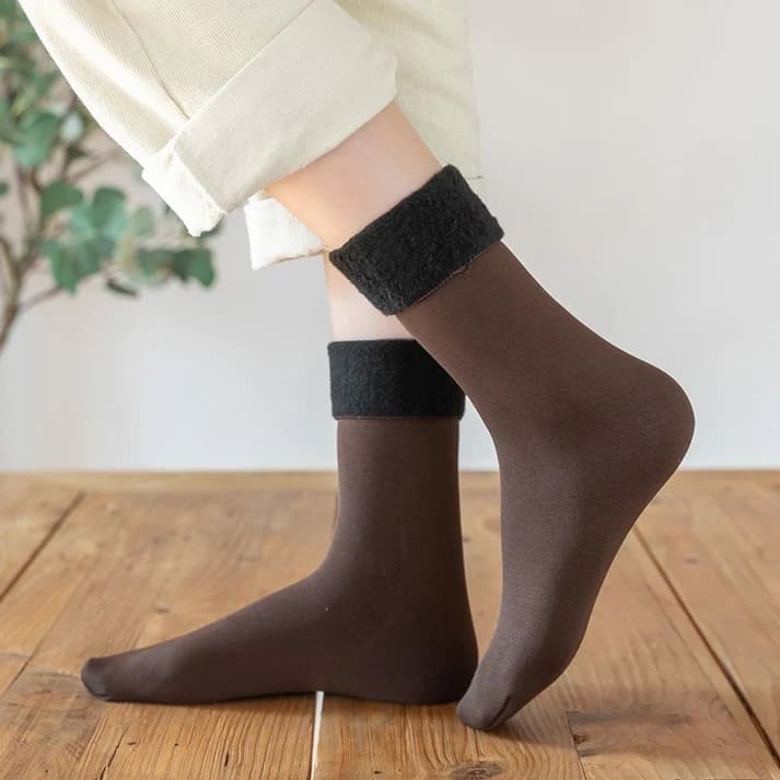 Meia Térmica Fluffy | 10 Pares de Meias