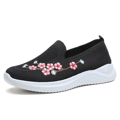 Tênis Anatômico Feminino FLORA - Feito Em Malha Elástica Respirável