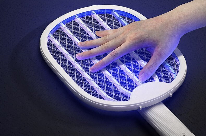 Raquete Mata Mosquito com Ions de Atração [OFERTA RELÂMPAGO]