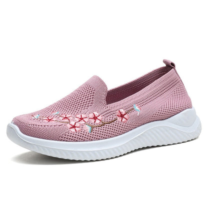 Tênis Anatômico Feminino FLORA - Feito Em Malha Elástica Respirável
